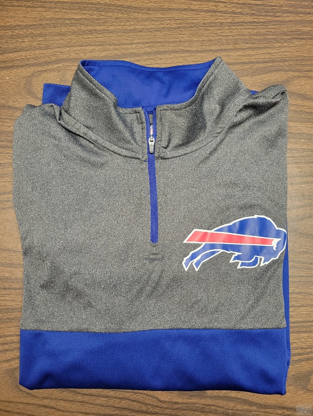 NFL Team Buffalo Bills 1/4 Zip